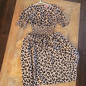 New KATE SPADE shirred flared dress! Xs
